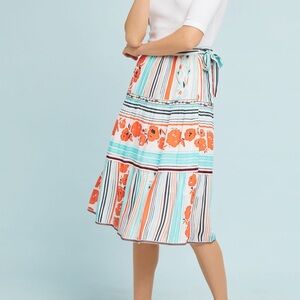$2/50 PROMO ❤️ Anthropologie Frida Wrap Skirt Small